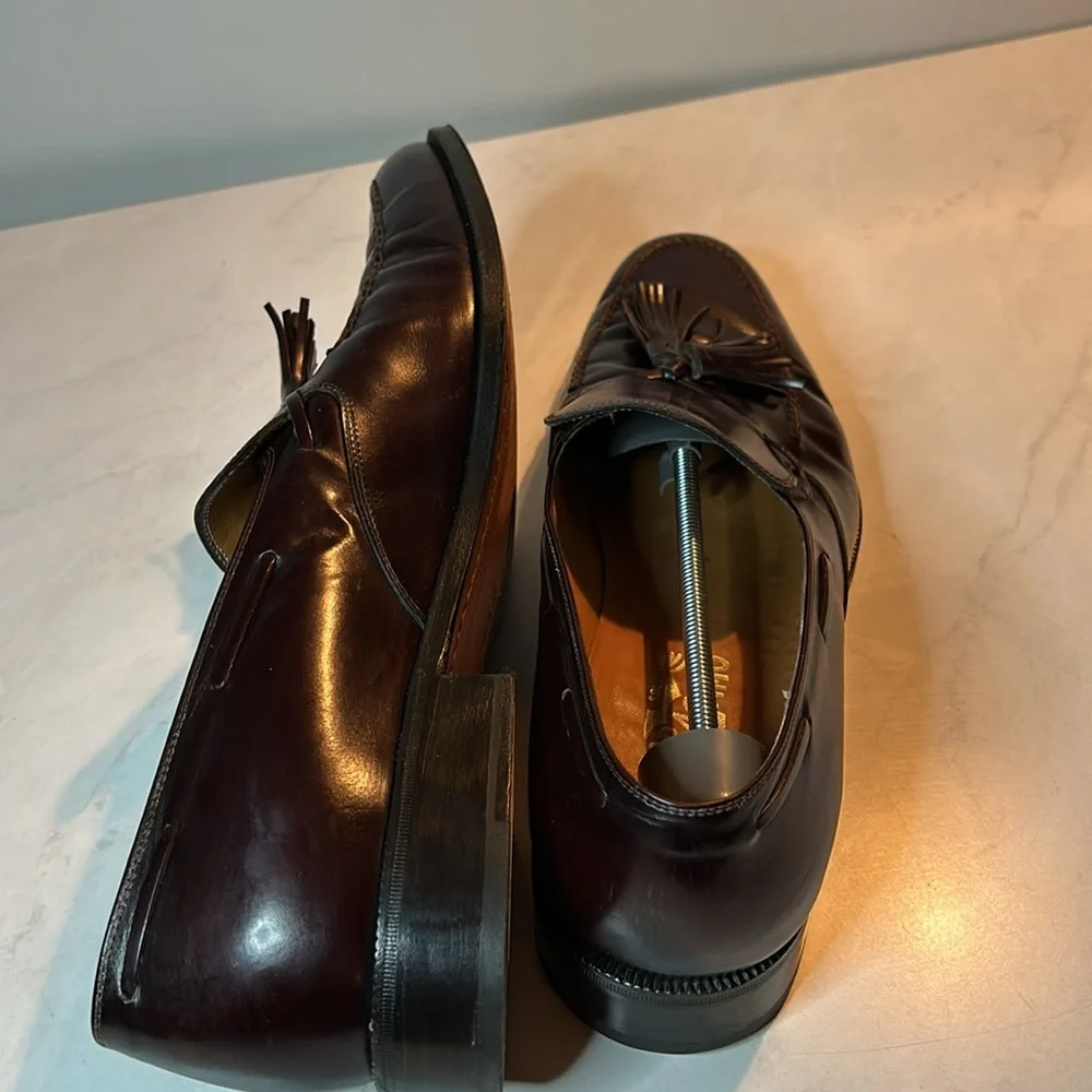 Salvatore Ferragamo Brown Leather Loafers Size 13 - Picture 4 of 11